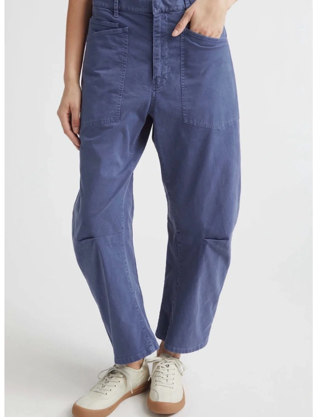 Nili Lotan Shon- Vintage Washed French Navy-Size 4